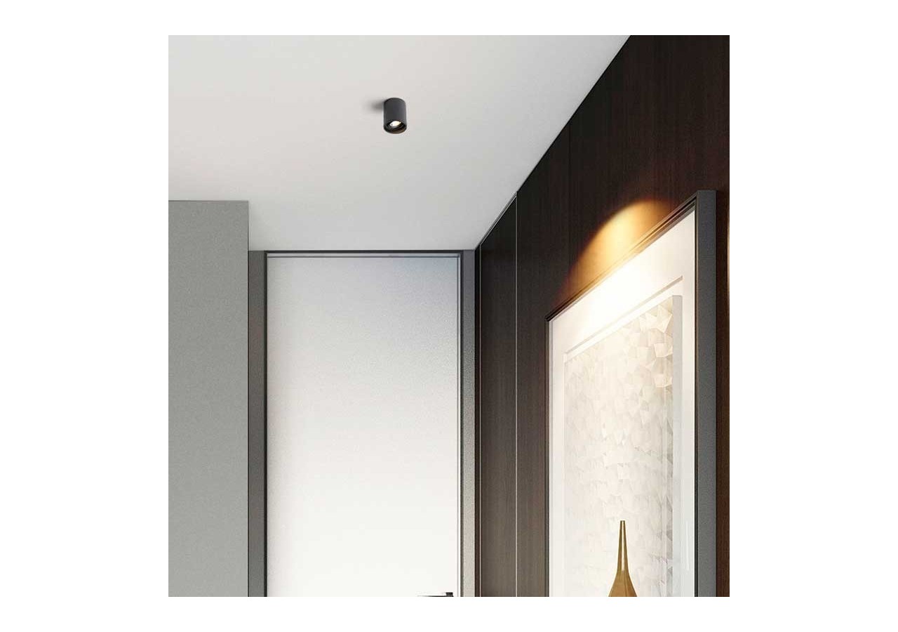 Applique plafond en polycarbonate-GU10 - B988-N - Barcelona LED