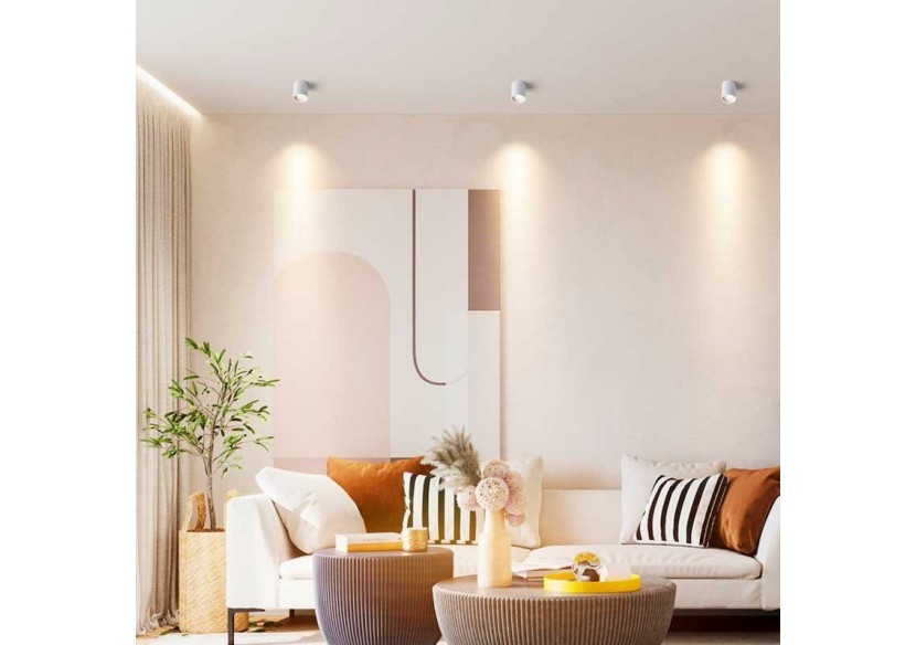 Applique plafond en polycarbonate-GU10 - B988-B - Barcelona LED Applique plafond en polycarbonate-GU10 - B988-B - Barcelona LED