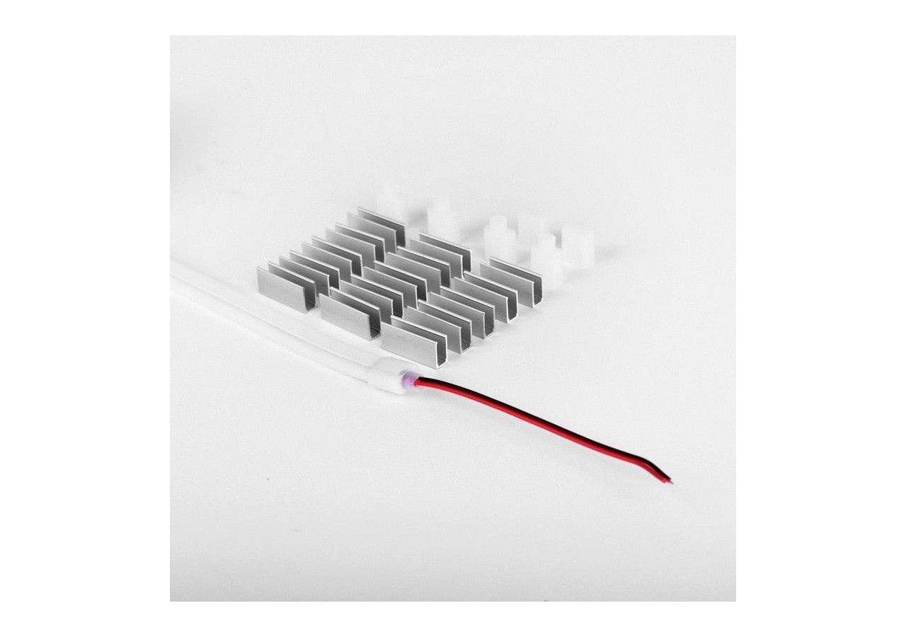Néon LED flexible 24V DC-6x13mm-5 mètres-Kit complet-11W/m-IP67-À courbure latérale - N613-5M-BF - Barcelona LED