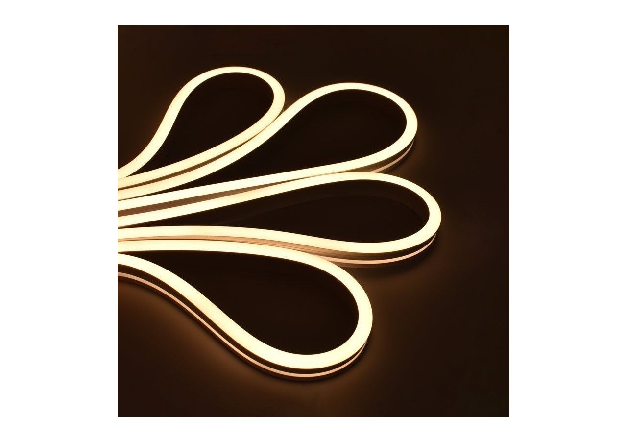 Néon LED flexible 24V DC-10x18mm-10 mètres-Kit complet-11W/m-IP67-À courbure latérale - N1018-10M-270 - Barcelona LED