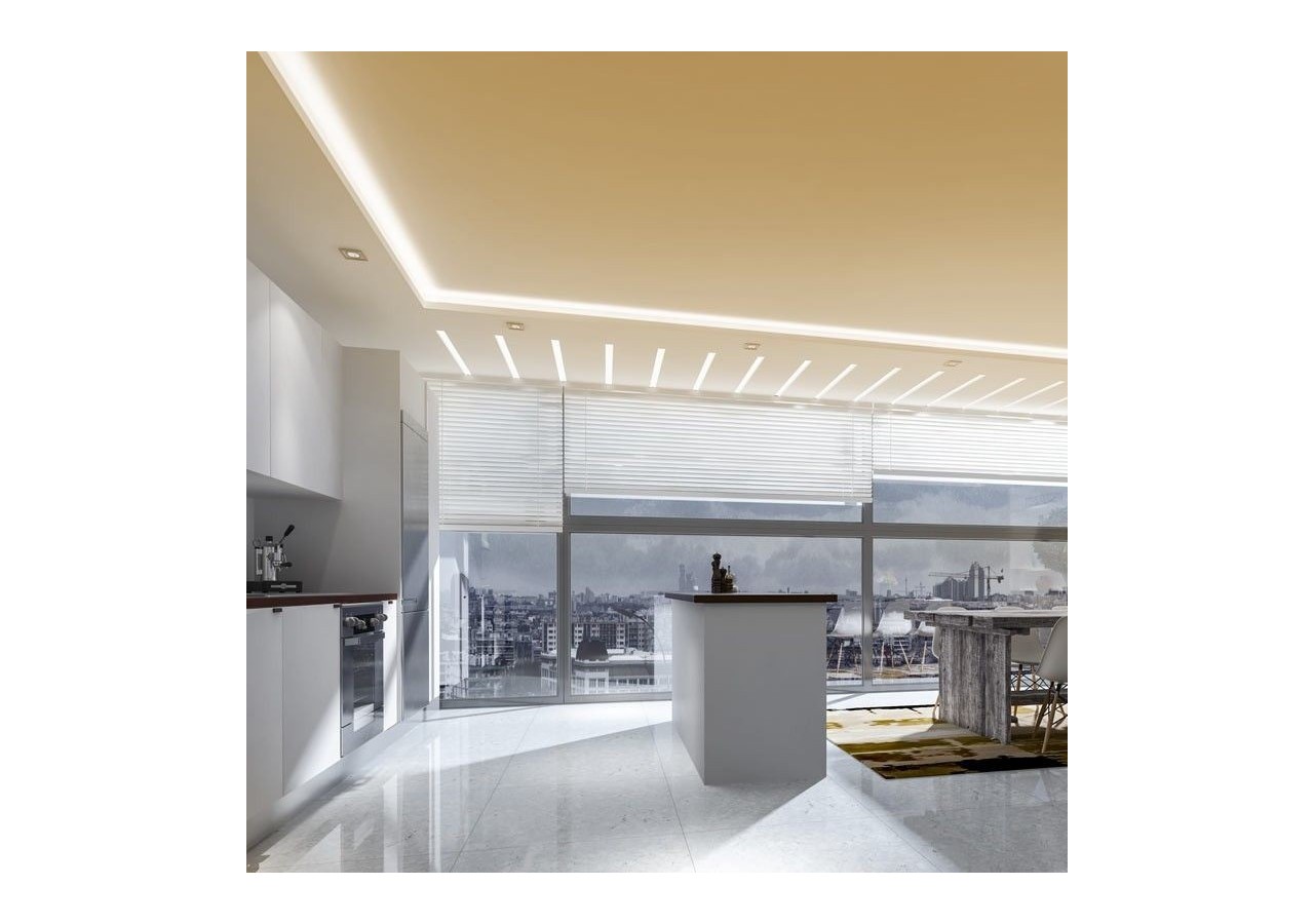 Néon LED flexible 24V DC-10x18mm-10 mètres-Kit complet-11W/m-IP67-À courbure latérale - N1018-10M-270 - Barcelona LED