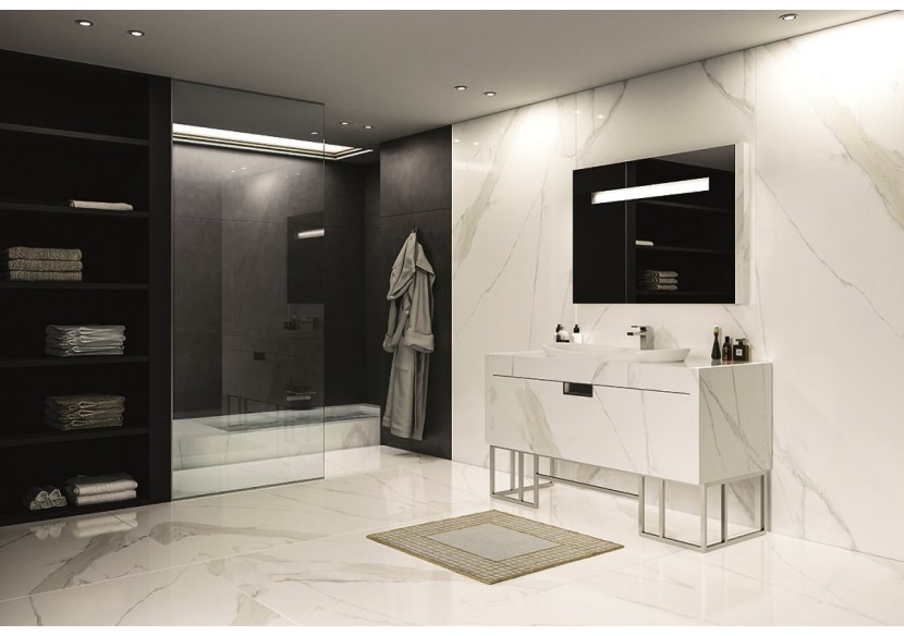 Carrelage sol et mur intérieur grès cérame Canova - Alfalux : Confort'Mat