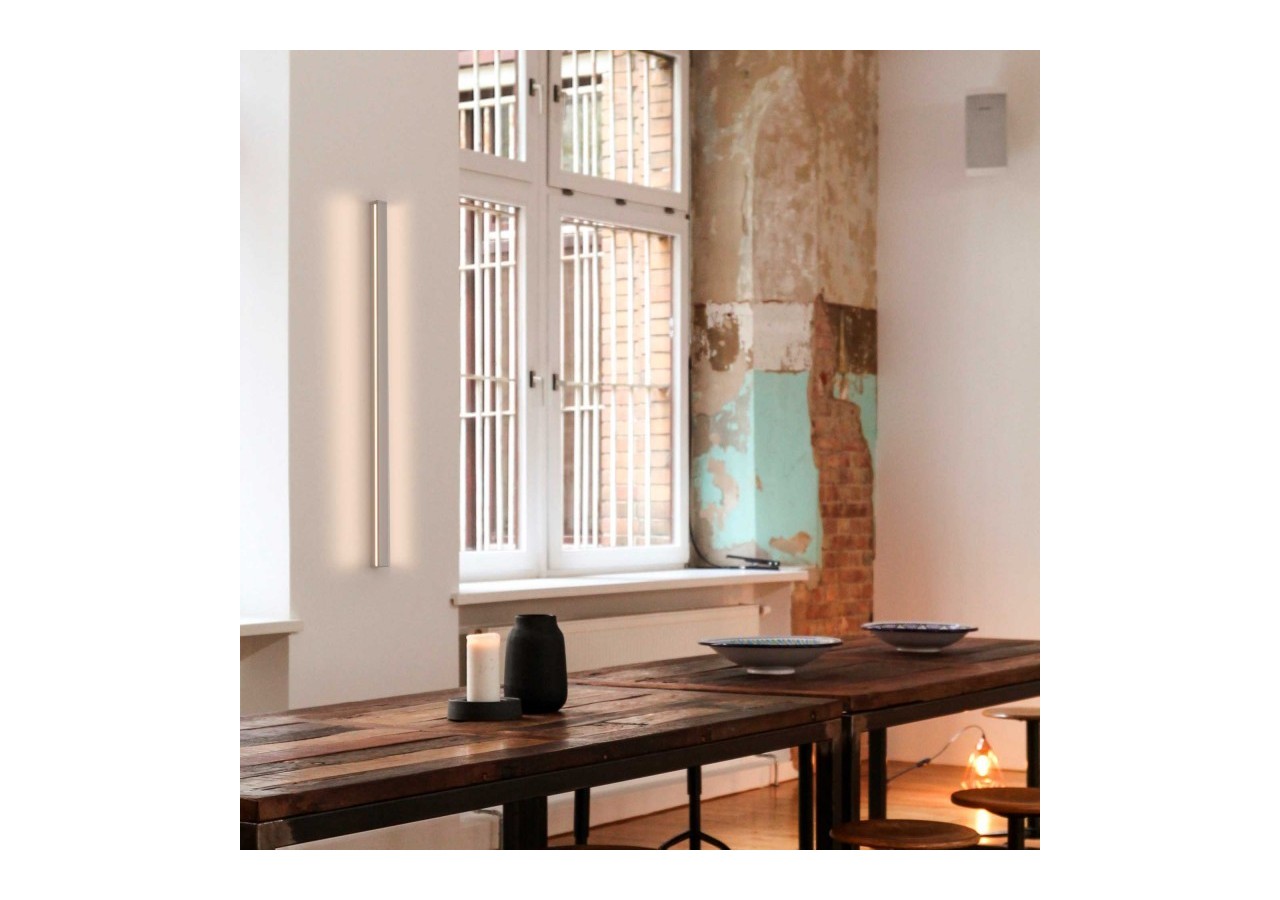 Applique murale linéaire LED intégrée-22W-100cm-IP20 - LN1578-100-B - Barcelona LED