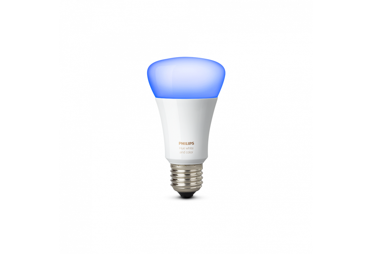 Ampoule LED connectée Philips hue – Culot E27 : Confort'Mat