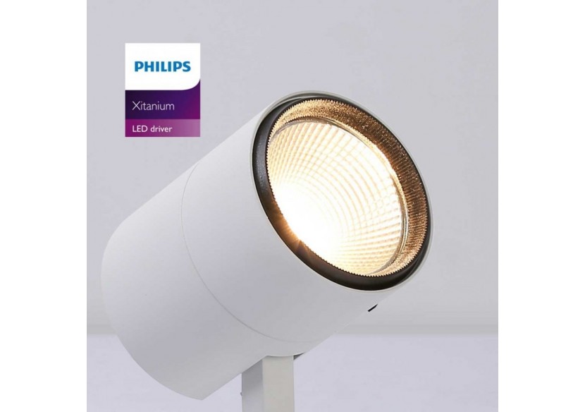 Spot LED sur rail triphasé CCT 42W-CRI 95-Driver Philips Xitanium intégré - B00591-B-CCT - Barcelona LED Spot LED sur rail triphasé CCT 42W-CRI 95-Driver Philips Xitanium intégré - B00591-B-CCT - Barcelona LED