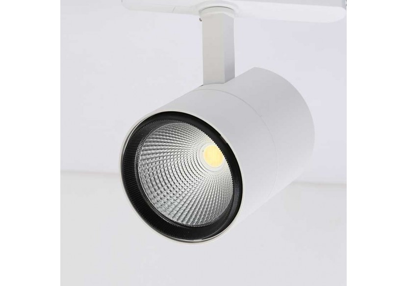 Spot LED sur rail triphasé CCT 42W-CRI 95-Driver Philips Xitanium intégré - B00591-B-CCT - Barcelona LED Spot LED sur rail triphasé CCT 42W-CRI 95-Driver Philips Xitanium intégré - B00591-B-CCT - Barcelona LED