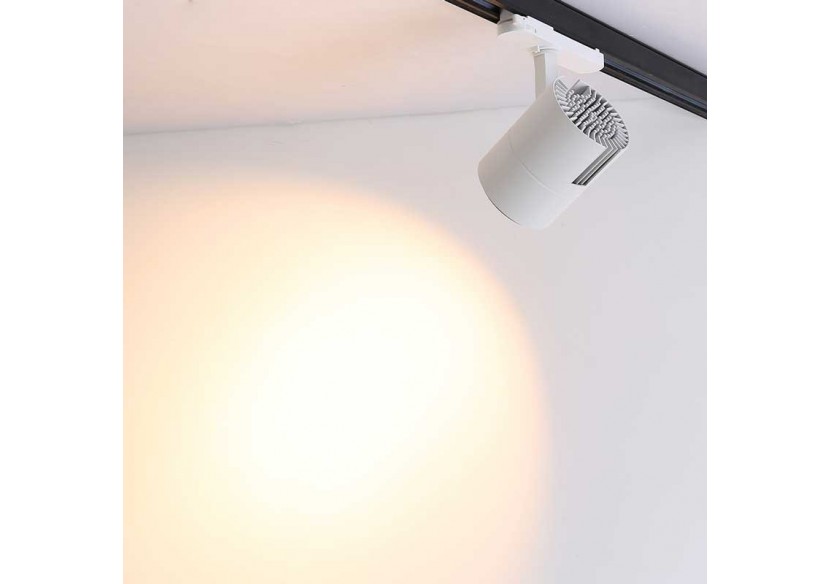 Spot LED sur rail triphasé CCT 42W-CRI 95-Driver Philips Xitanium intégré - B00591-B-CCT - Barcelona LED Spot LED sur rail triphasé CCT 42W-CRI 95-Driver Philips Xitanium intégré - B00591-B-CCT - Barcelona LED