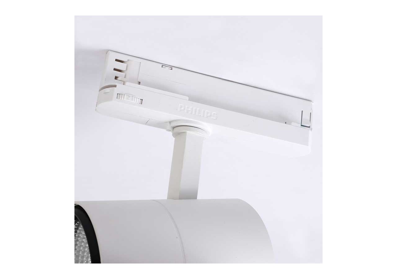 Spot LED sur rail triphasé CCT 42W-CRI 95-Driver Philips Xitanium intégré - B00591-B-CCT - Barcelona LED