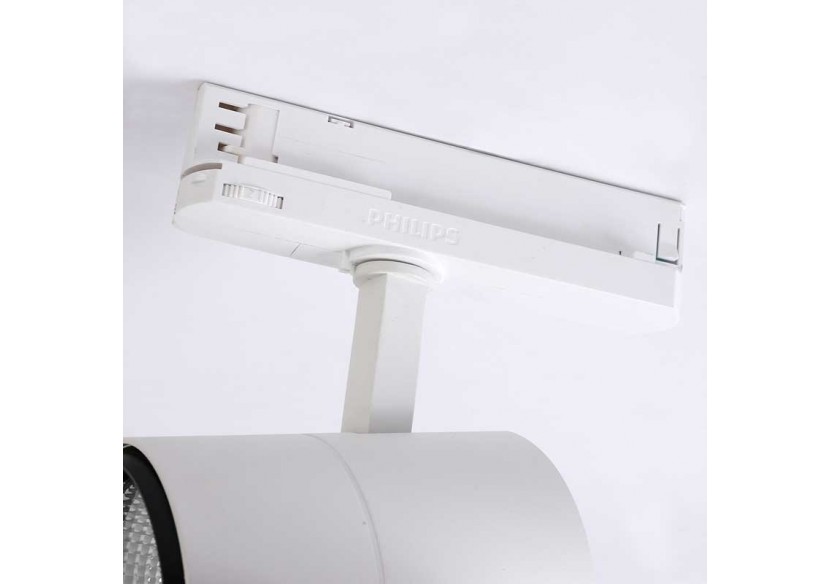 Spot LED sur rail triphasé CCT 42W-CRI 95-Driver Philips Xitanium intégré - B00591-B-CCT - Barcelona LED Spot LED sur rail triphasé CCT 42W-CRI 95-Driver Philips Xitanium intégré - B00591-B-CCT - Barcelona LED