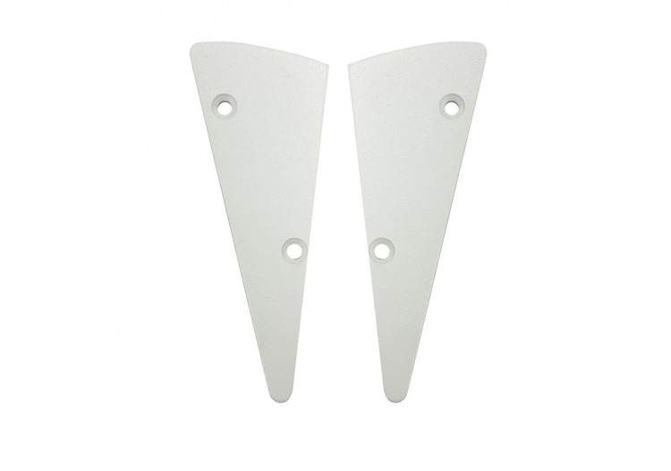 Embout de finition en aluminium pour profilé 23.5x57.8mm - BTPEC188-B-SA - Barcelona LED