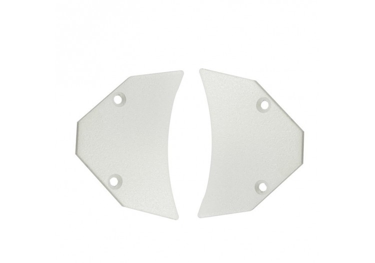 Embouts pour profilé en aluminium pour ruban LED double réf. BPERFALP191 - BTPEC191-B-SA - Barcelona LED