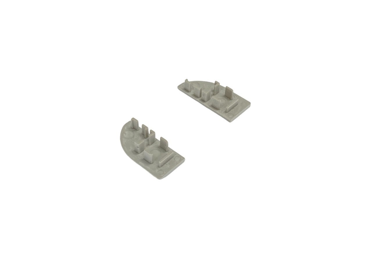 Embouts pour profilé en aluminium 15.4x32.2mm - BTPEC195-B-IZ - Barcelona LED