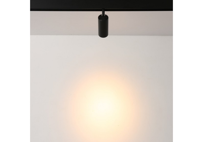 Spot LED sur rail magnétique 48V-6W-Noir - PMC-6W-N-BC - Barcelona LED Spot LED sur rail magnétique 48V-6W-Noir - PMC-6W-N-BC - Barcelona LED