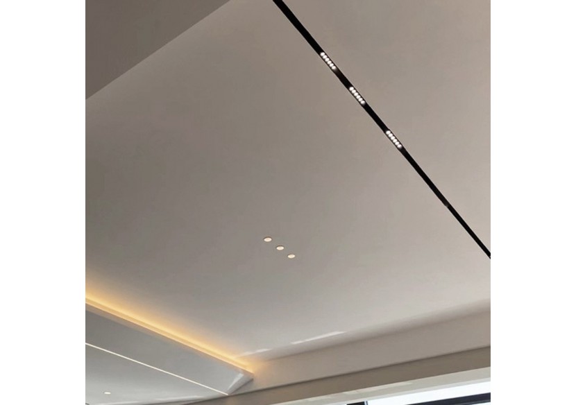 Spot LED linéaire sur rail magnétique 48V-6W-UGR 16-Noir - LM-112U18-N-BC - Barcelona LED Spot LED linéaire sur rail magnétique 48V-6W-UGR 16-Noir - LM-112U18-N-BC - Barcelona LED