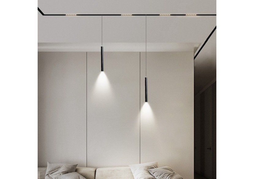 Spot LED linéaire sur rail magnétique 48V-6W-UGR 16-Noir - LM-112U18-N-BC - Barcelona LED Spot LED linéaire sur rail magnétique 48V-6W-UGR 16-Noir - LM-112U18-N-BC - Barcelona LED