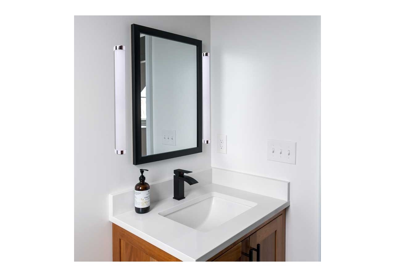 Applique LED pour miroir de salle de bains-15W - LE220-60-BN - Barcelona LED