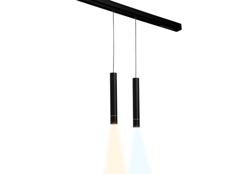 Spot suspendu LED sur rail magnétique 48V-8W-Ligne dorée - LCM-8W-ND-BN - Barcelona LED Spot suspendu LED sur rail magnétique 48V-8W-Ligne dorée - LCM-8W-ND-BN - Barcelona LED