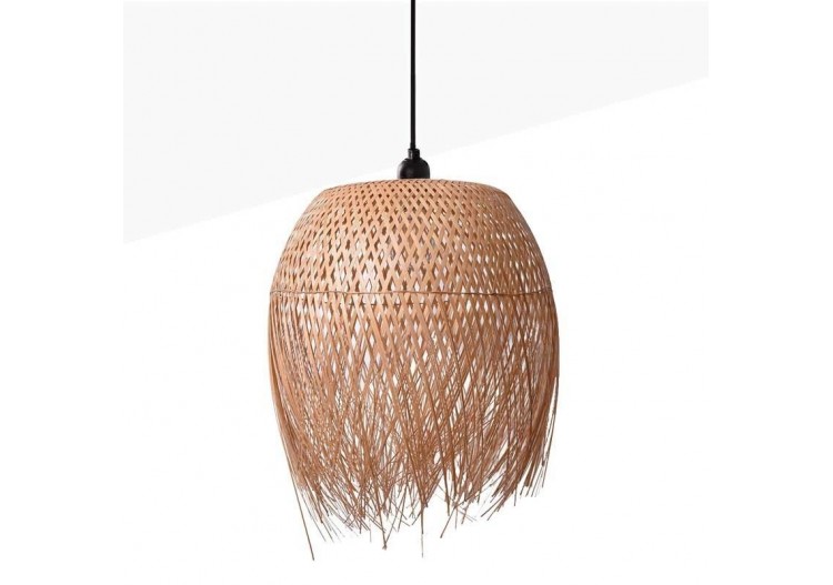 Suspension en rotin "Java" - K180-N - Barcelona LED