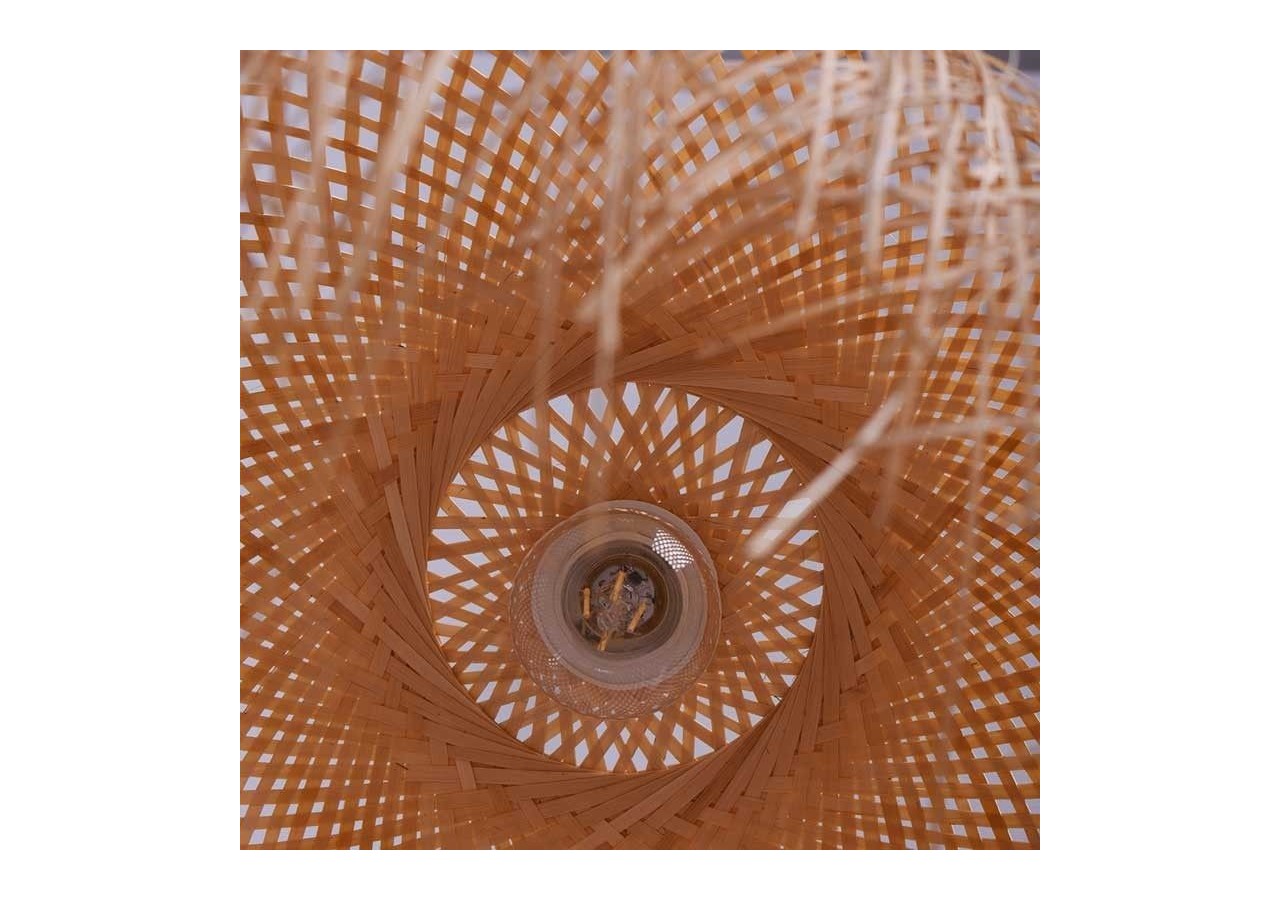 Suspension en rotin "Java" - K180-N - Barcelona LED