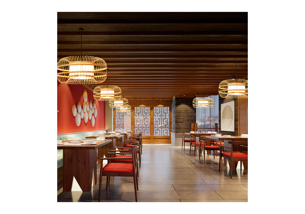 Suspension japonaise en bambou "Kaizen" - K179-N - Barcelona LED