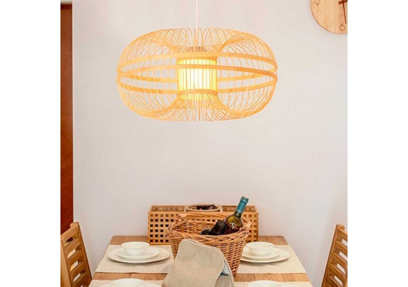 Suspension japonaise en bambou "Kaizen" - K179-B - Barcelona LED