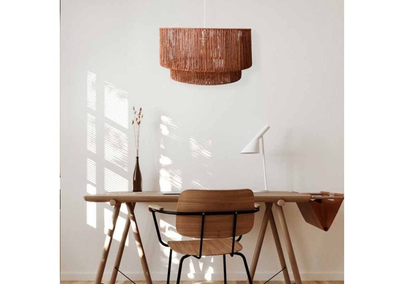 Suspension en fibres de jute "Bali" - K181-B - Barcelona LED