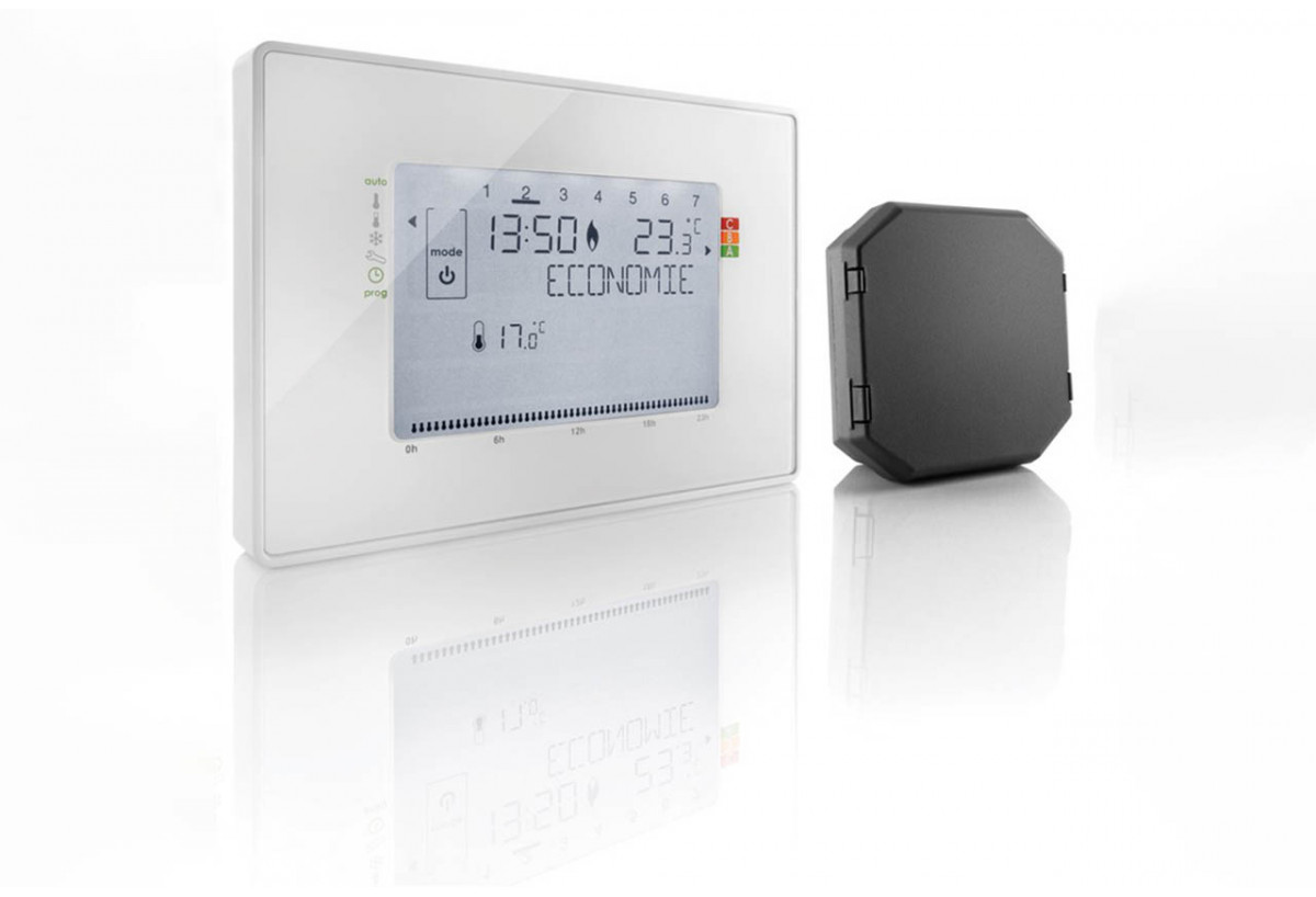 Programmateur radio fil pilote + 1 récepteur : Confort'Mat