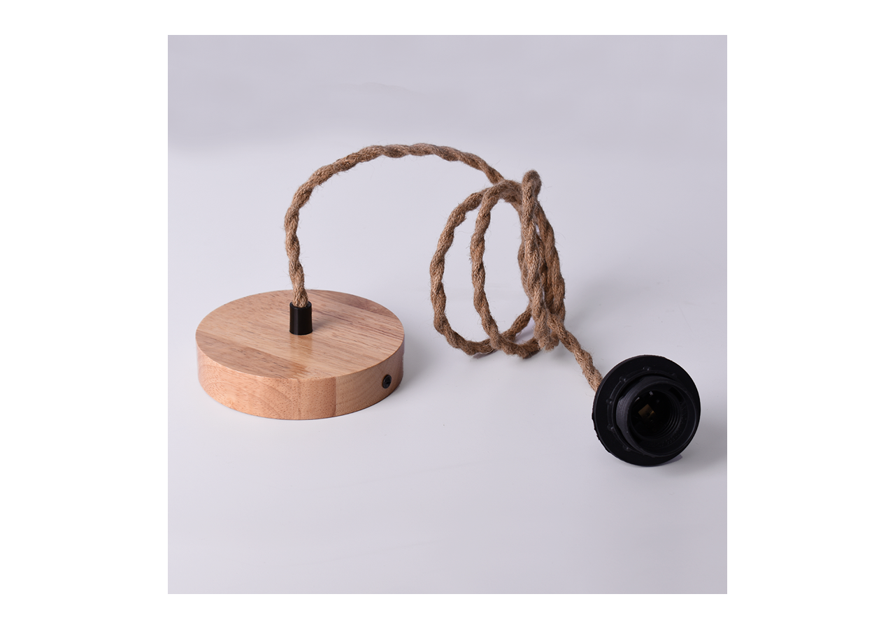 Suspension en fibres de jute "Bali" - K181-CU - Barcelona LED