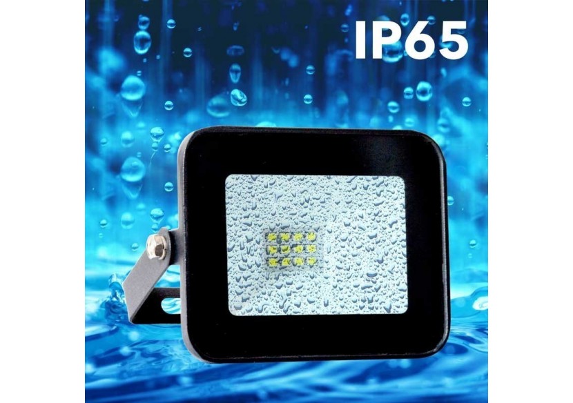 Pack de 5 Projecteur LED extérieur 10W IP65 ultra plat - K1881-5-BF - Barcelona LED