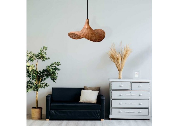 Suspension en osier "Tien" - K183-N - Barcelona LED 2