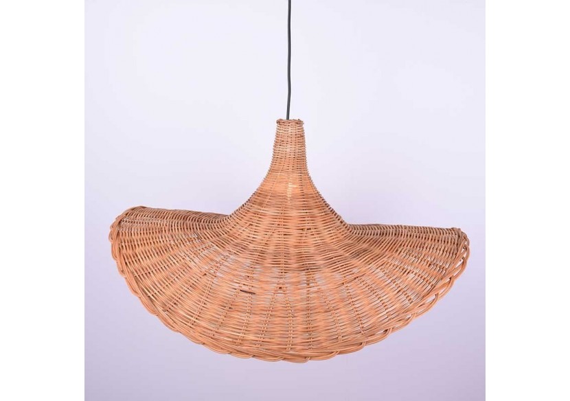 Suspension en osier "Tien" - K183-N - Barcelona LED