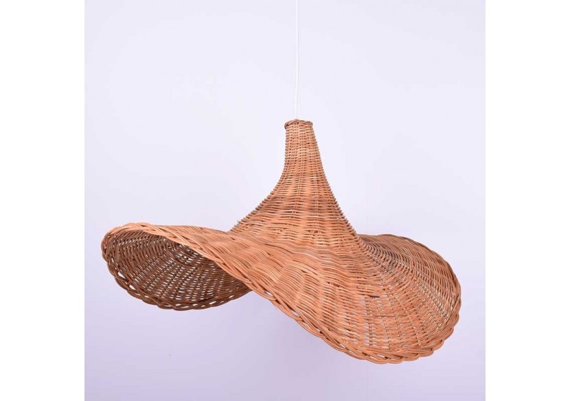 Suspension en osier "Tien" - K183-B - Barcelona LED