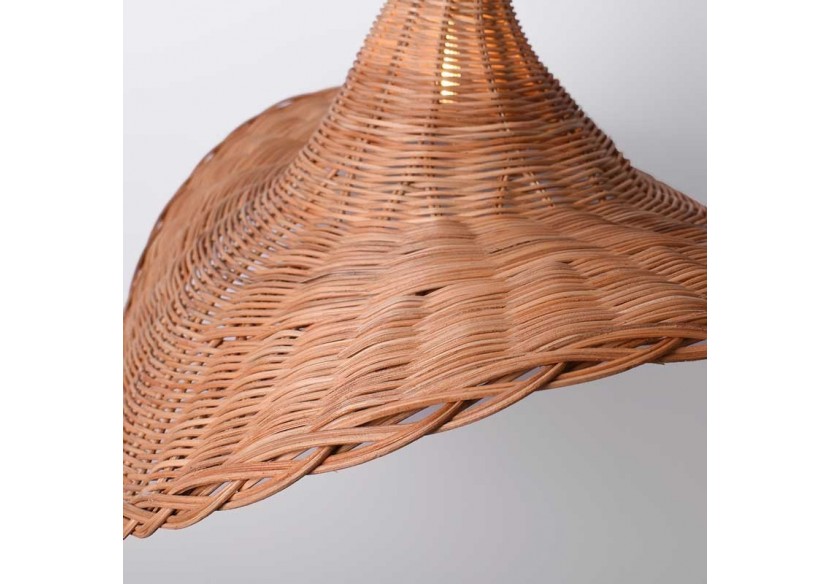 Suspension en osier "Tien" - K183-B - Barcelona LED
