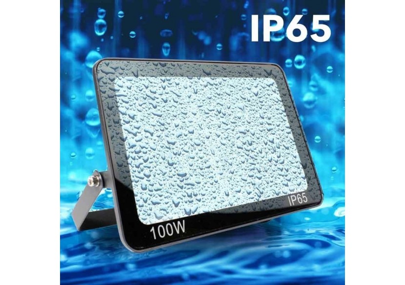 Pack de 10 projecteurs extérieurs LED 100W 7847LM IP65 - K1884-10-BF - Barcelona LED