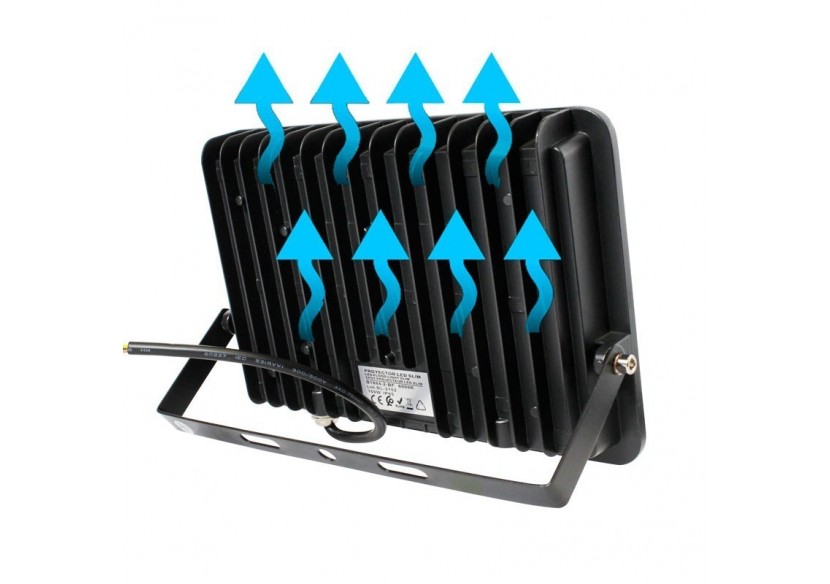 Pack de 10 projecteurs extérieurs LED 100W 7847LM IP65 - K1884-10-BF - Barcelona LED