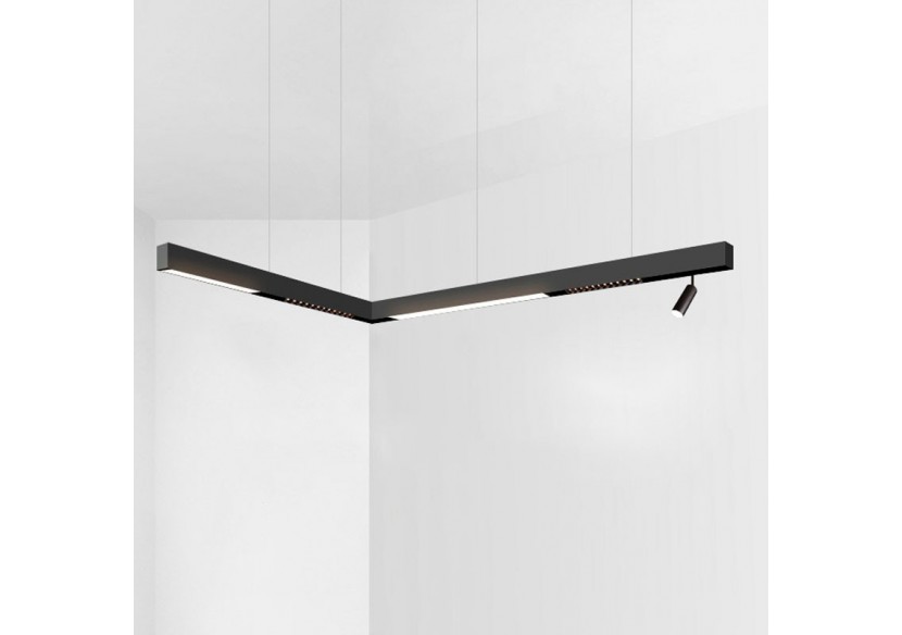 Connecteur d'angle pour rail magnétique 20mm - CM-F-N - Barcelona LED