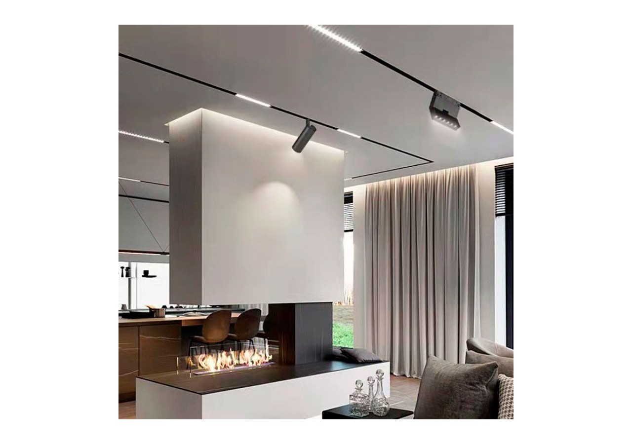 Connecteur linéaire pour rails magnétiques 20mm - CM-R-N - Barcelona LED