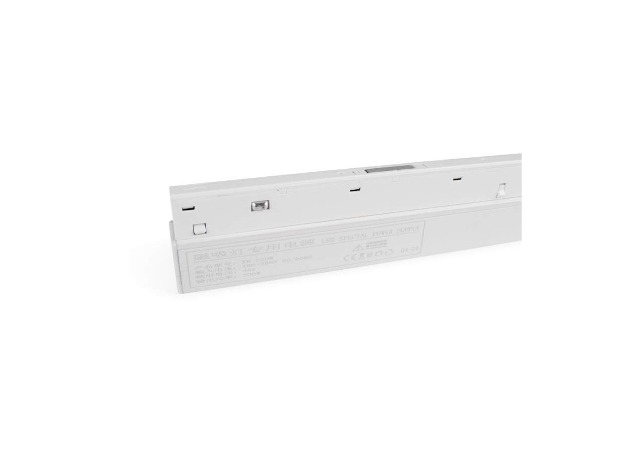 Transformateur pour rail magnétique 20mm 48V -200W - CM-F200W-B - Barcelona LED