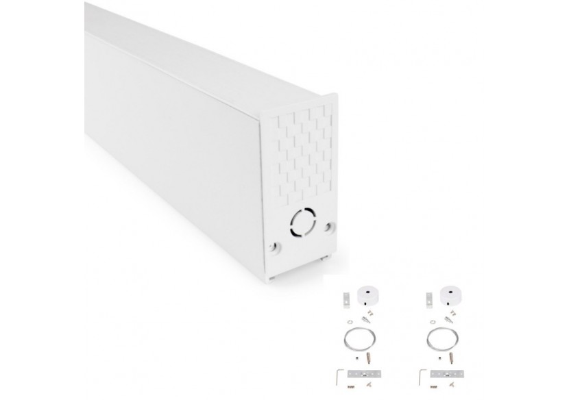 Rail magnétique 48V + kit de suspension-2 mètres - CMC-200-B - Barcelona LED Rail magnétique 48V + kit de suspension-2 mètres - CMC-200-B - Barcelona LED