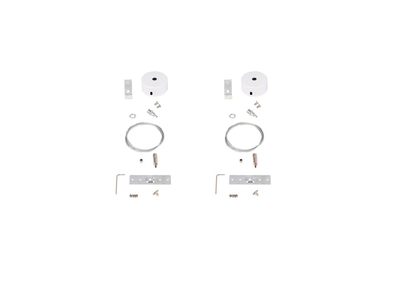 Rail magnétique 48V + kit de suspension-2 mètres - CMC-200-B - Barcelona LED