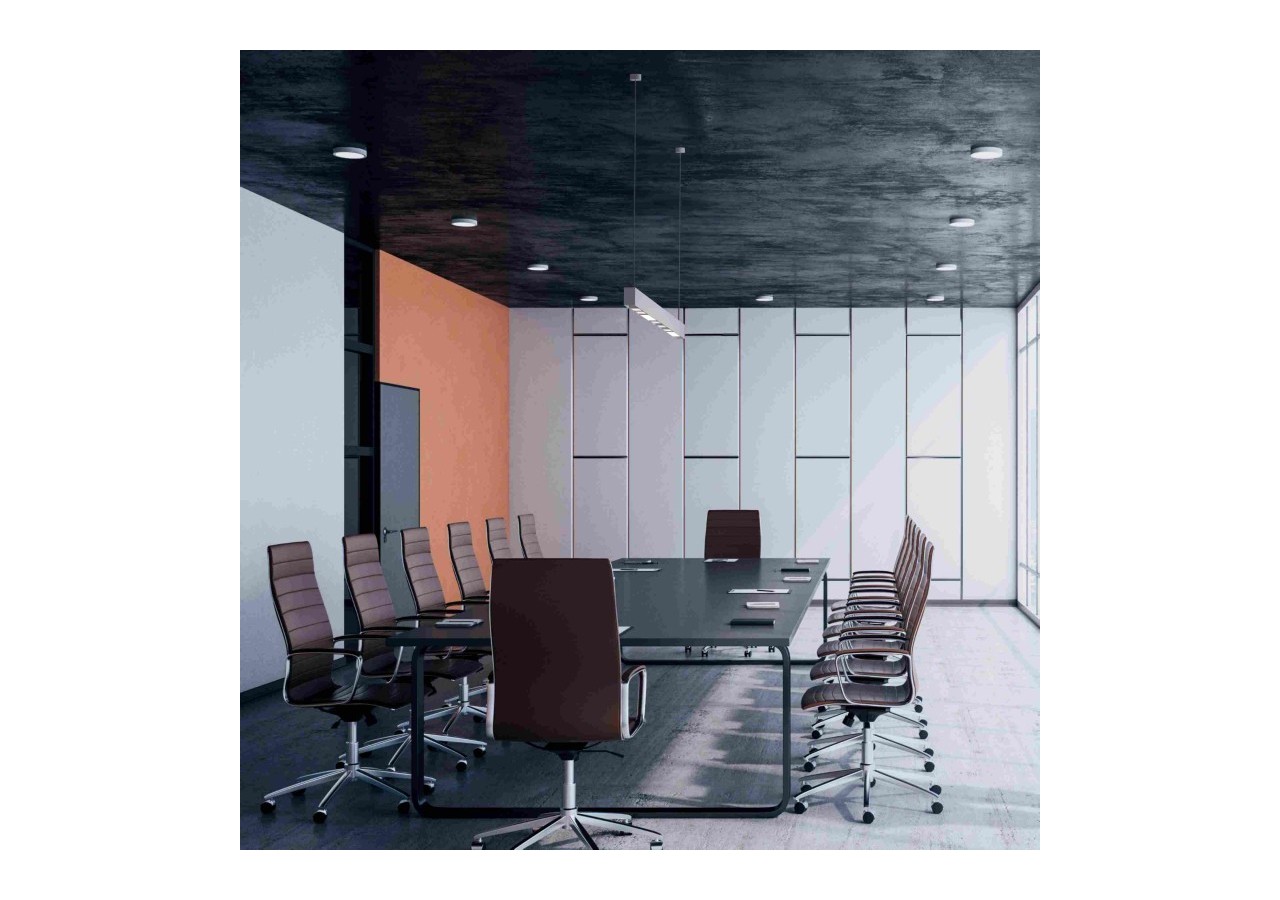 Rail magnétique 48V + kit de suspension-2 mètres - CMC-200-B - Barcelona LED