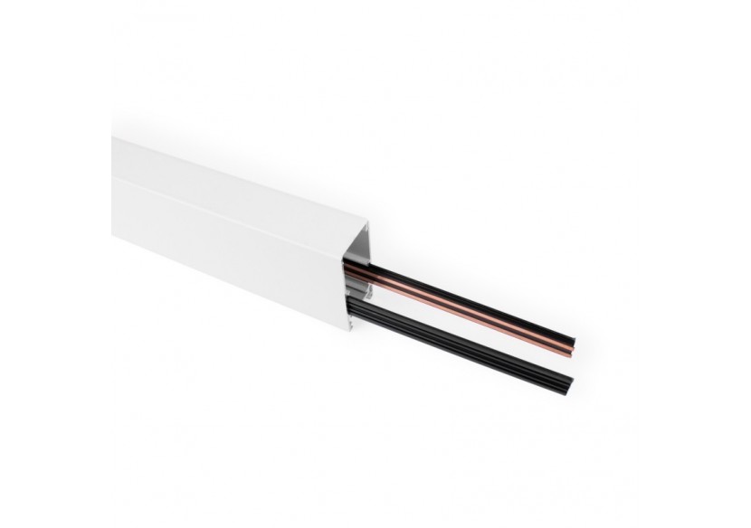 Rail magnétique 48V + kit de suspension-1 mètre - CMC-100-B - Barcelona LED Rail magnétique 48V + kit de suspension-1 mètre - CMC-100-B - Barcelona LED