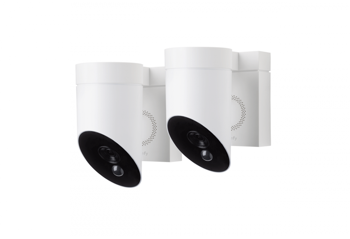 Lot de 2 Outdoor Camera Blanche : Confort'Mat