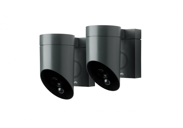 Lot de 2 Outdoor Camera Grises : Confort'Mat