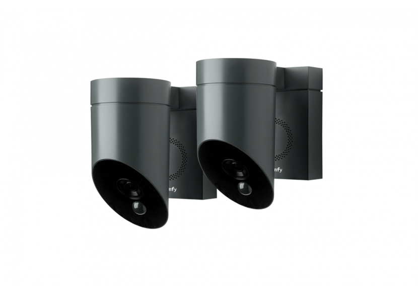 Lot de 2 Outdoor Camera Grises : Confort'Mat