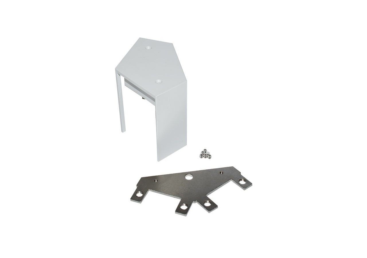 Connecteur d'angle 60 degrés pour suspension LED linéaires-Référence B9010/B9020/B9030 - B9010-160-B - Barcelona LED