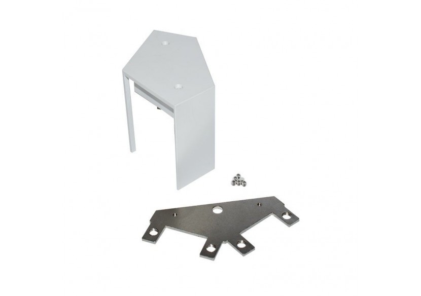 Connecteur d'angle 60 degrés pour suspension LED linéaires-Référence B9010/B9020/B9030 - B9010-160-B - Barcelona LED Connecteur d'angle 60 degrés pour suspension LED linéaires-Référence B9010/B9020/B9030 - B9010-160-B - Barcelona LED