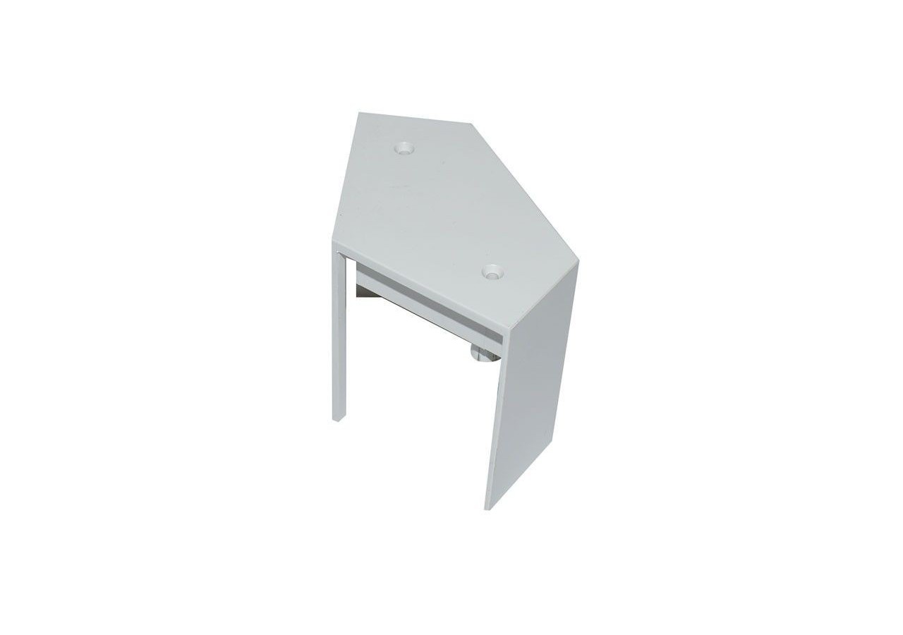 Connecteur d'angle 60 degrés pour suspension LED linéaires-Référence B9010/B9020/B9030 - B9010-160-B - Barcelona LED