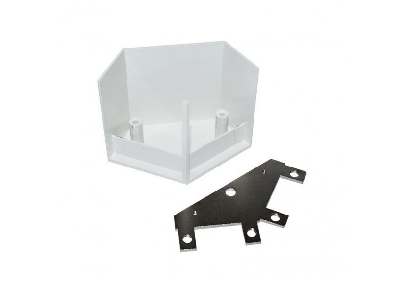 Connecteur d'angle 60 degrés pour suspension LED linéaires-Référence B9010/B9020/B9030 - B9010-160-B - Barcelona LED Connecteur d'angle 60 degrés pour suspension LED linéaires-Référence B9010/B9020/B9030 - B9010-160-B - Barcelona LED