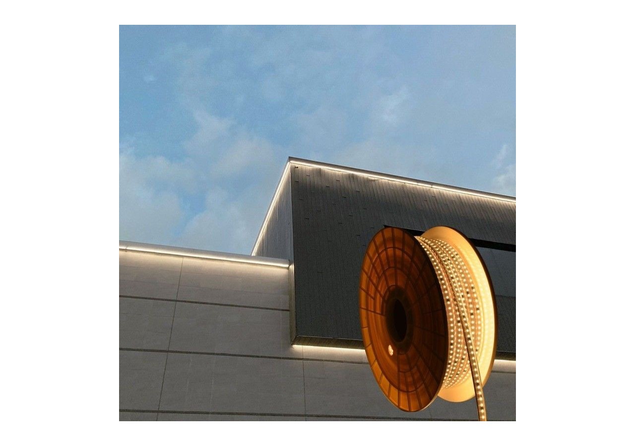 Ruban LED 220V-950W (6000xSMD2835) 12mm-Extérieur(IP67)-Rouleau 50 mètres-Sécable tous les 10cm - B1550-50-270 - Barcelona LED